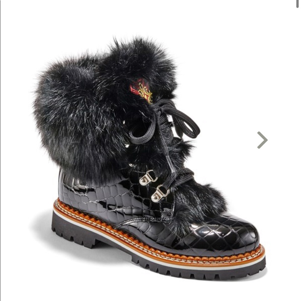 Fur Hiker boot